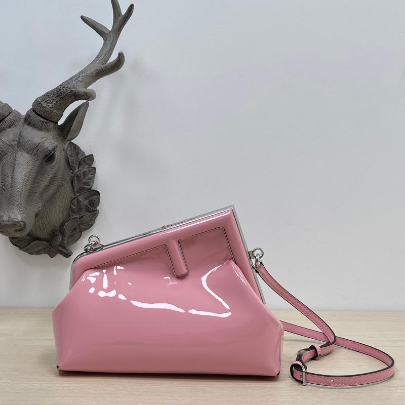 Fendi Clutches Shoulder Bag 8BP137 Paint Pink